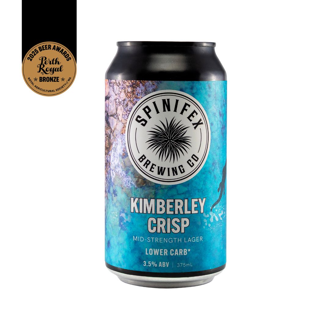 Kimberley Crisp Lager | 3.5% ABV | Carton (16 cans)