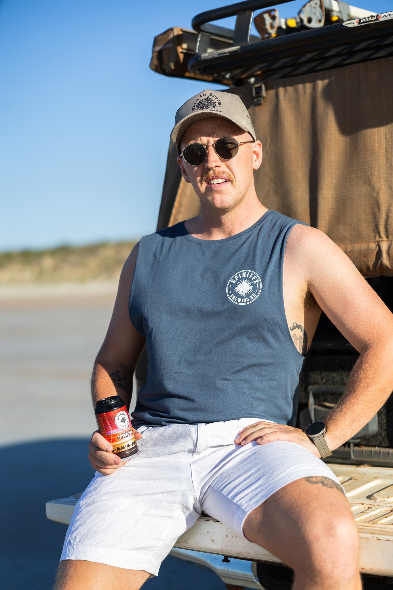 Spinifex Brewery Cable Beach Tank Top