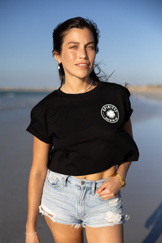 Spinifex Brewery Cable Beach Cropped Tee