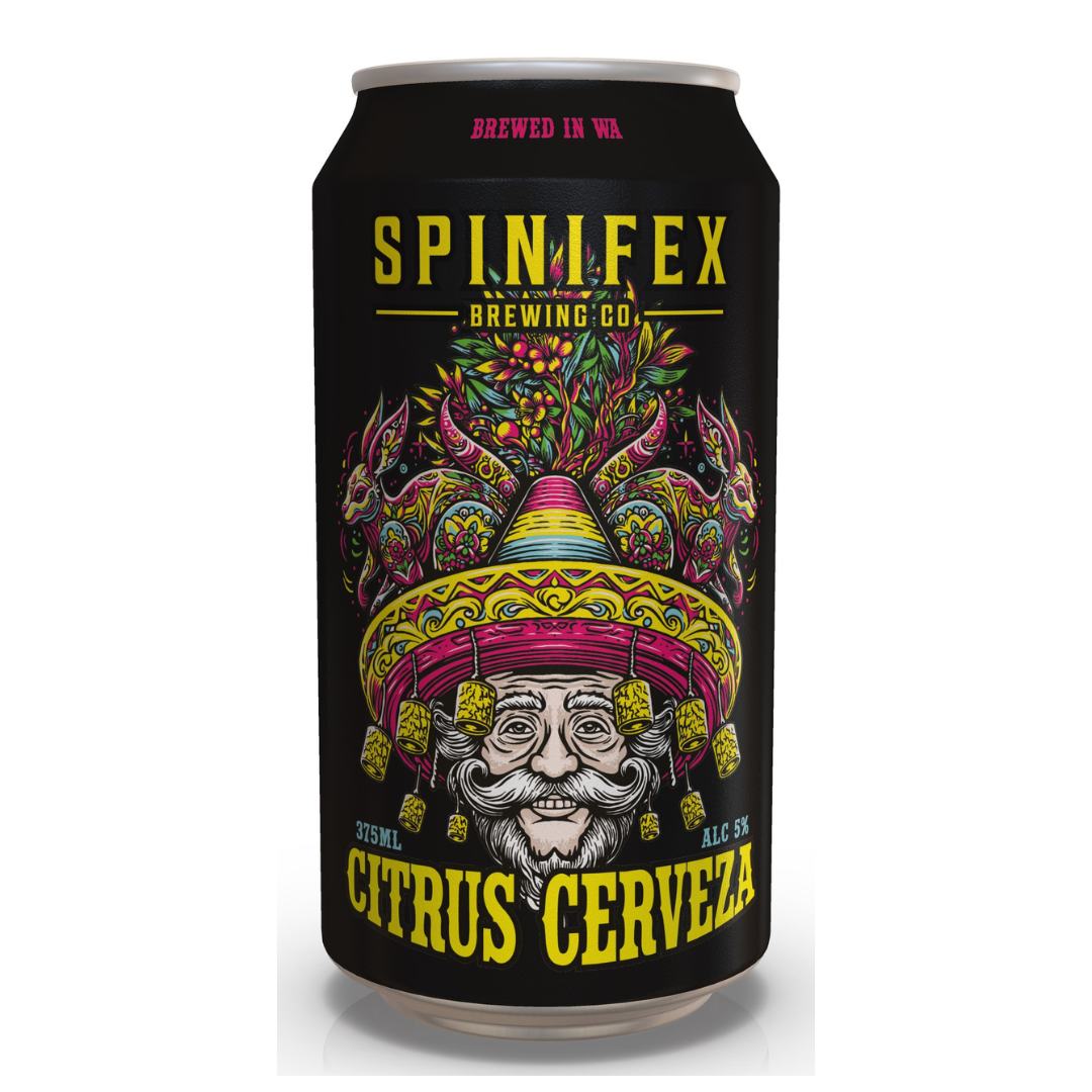 Citrus Cerveza | 5% ABV | Carton (16)