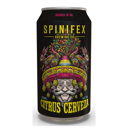 Citrus Cerveza | 5% ABV | Carton (16)