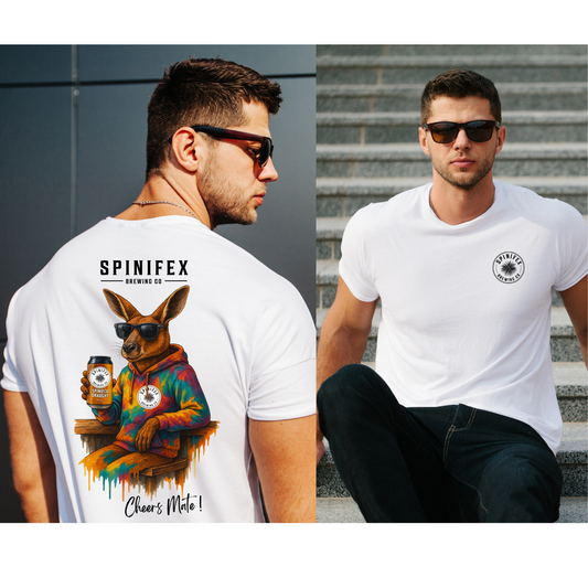 Spinifex Brewing Co Unisex Draught Kangaroo T-Shirt