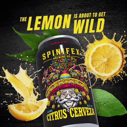 Citrus Cerveza | 5% ABV | Carton (16)